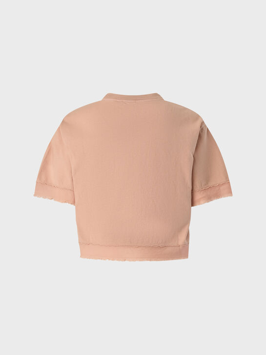 Футболка с белым лого, розовая ASPESI , арт.  | Фото 2