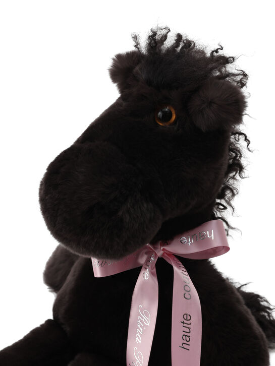 Игрушка меховая Лошадка, коричневая Рина Поплавская , арт.  | Фото 3