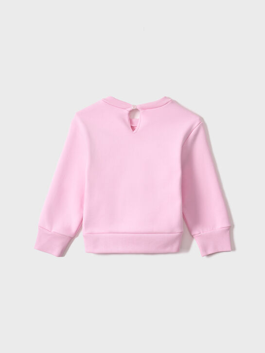 Свитшот с цветочной вышивкой, розовый MARNI , арт.  | Фото 2