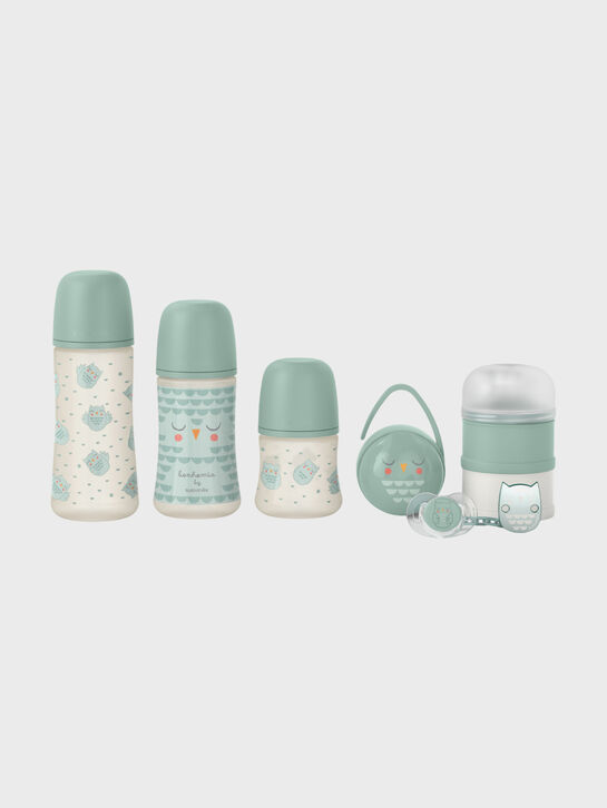 Подарочный набор бутылочек Welcome Baby Set, зеленый Suavinex , арт.  | Фото 1