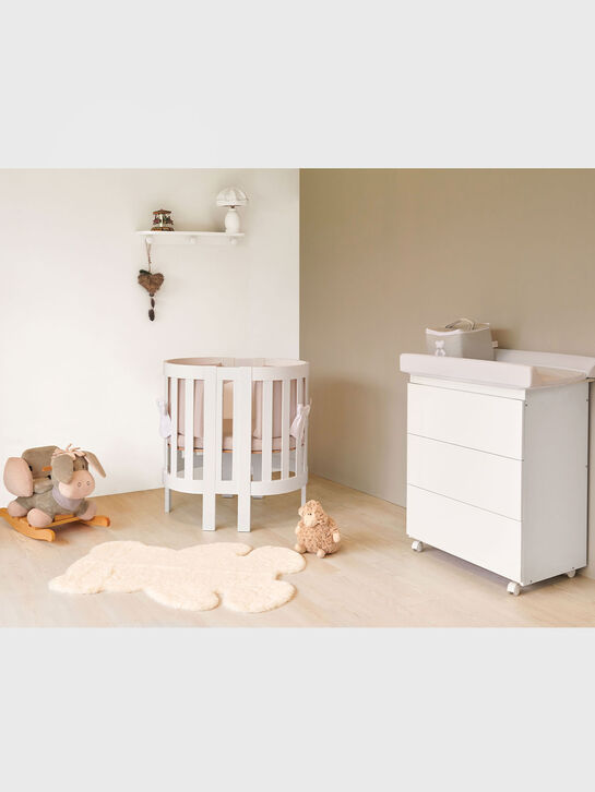 Пеленальный комод Lunetta Ovale, белый ITALBABY , арт.  | Фото 2