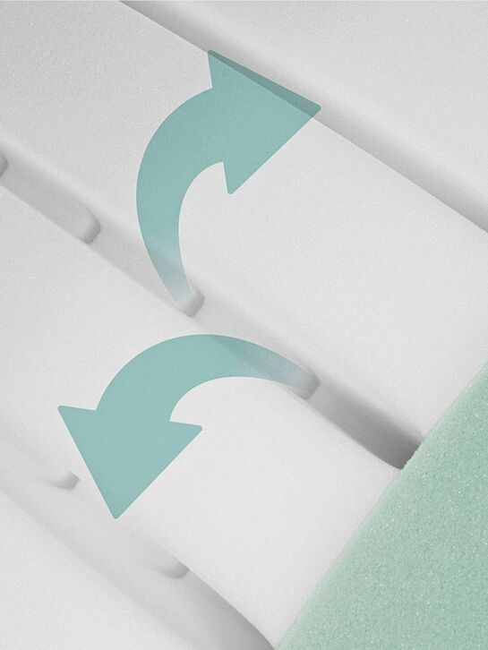 Матрас 70х140 AIR BALANCE PREMIUMMESH safe asleep Roba , арт.  | Фото 8