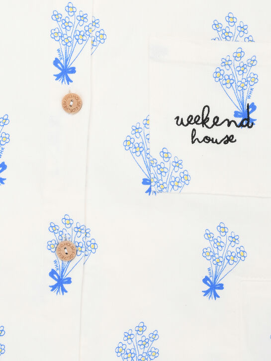 Куртка с принтом &quot;букеты&quot; Weekend house kids , арт.  | Фото 4