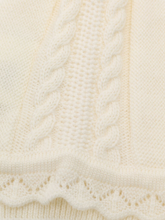 Чепчик вязаный ажурный Maglificio di Verona , арт.  | Фото 3