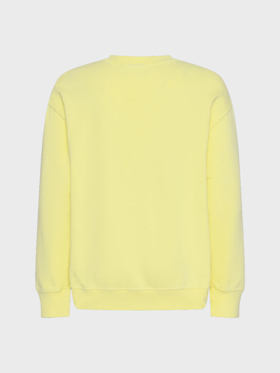 Свитшот с белым лого, желтый ASPESI , арт.  | Фото 2