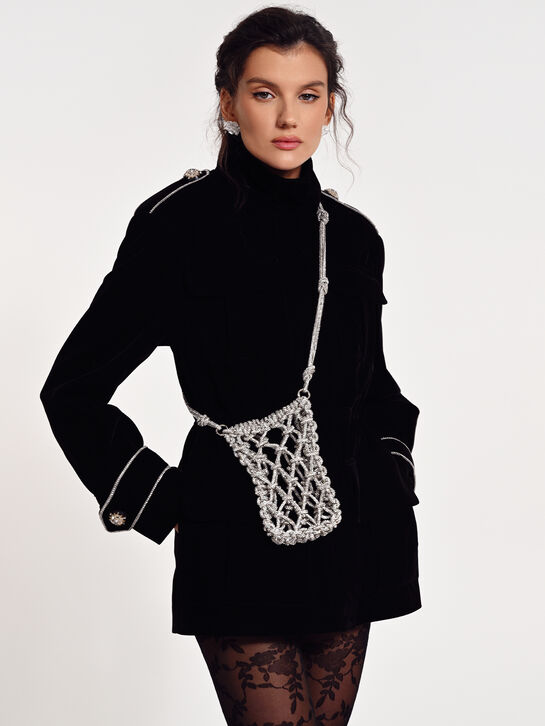 Сумка для телефона, плетеная ALINE , арт.  | Фото 2