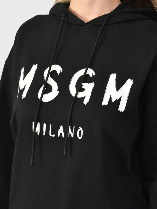 Базовая толстовка-худи, черная MSGM , арт.  | Фото 8