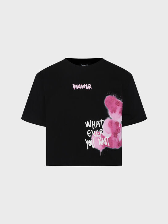 Футболка, принт граффити Disclaimer , арт.  | Фото 1