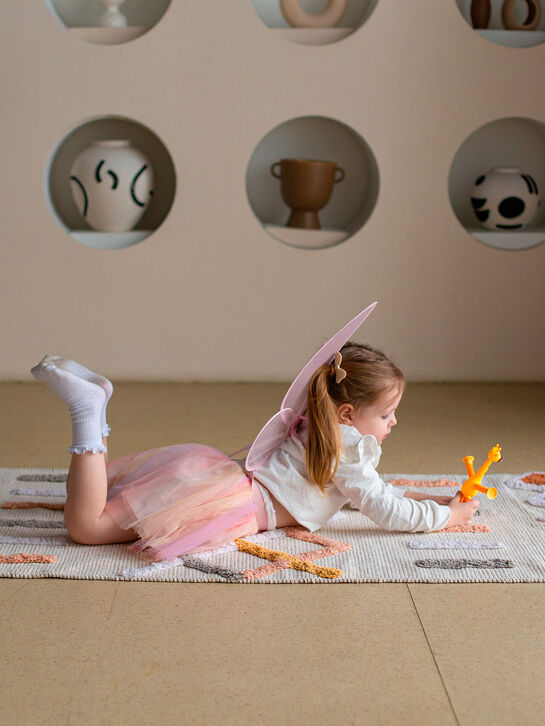 Хлопковый ковер Lillaland Dreams of Geometry 80х230 см  , арт.  | Фото 2