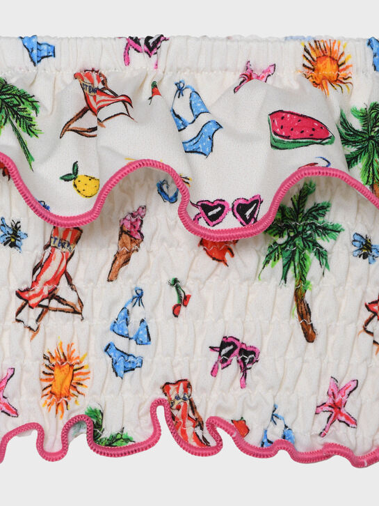 Купальник с цветочным принтом Saint Barth , арт.  | Фото 8