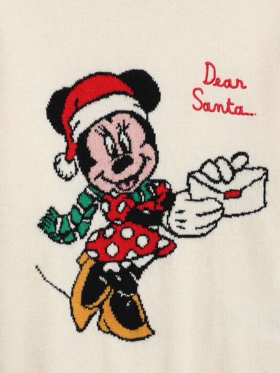 Джемпер с декором &quot;Минни Маус&quot; Saint Barth , арт.  | Фото 3