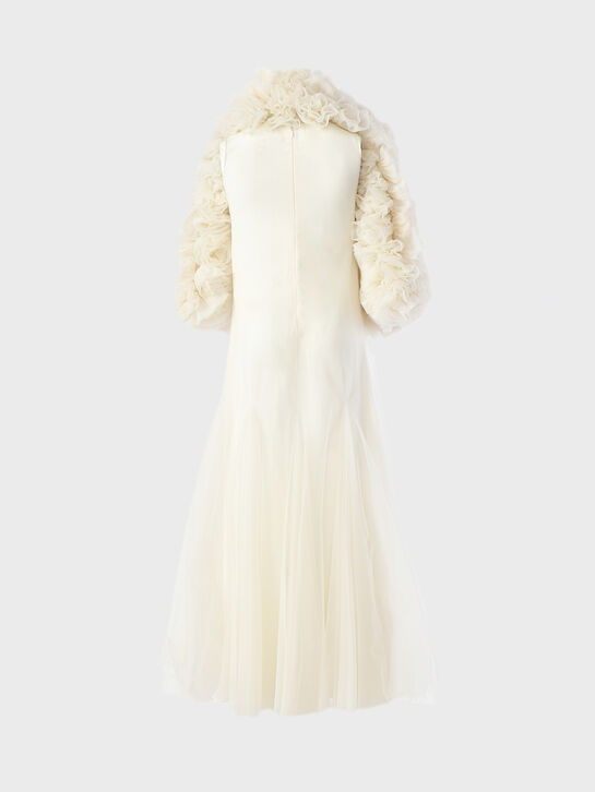 Платье с рукавами из объемных цветов Maison Ava , арт.  | Фото 4