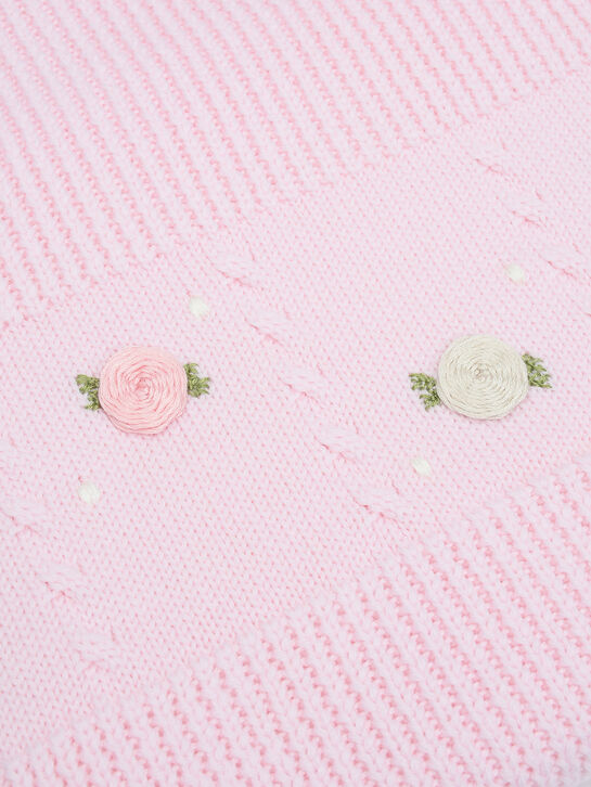 Плед из шерсти, розовый Tomax , арт.  | Фото 5