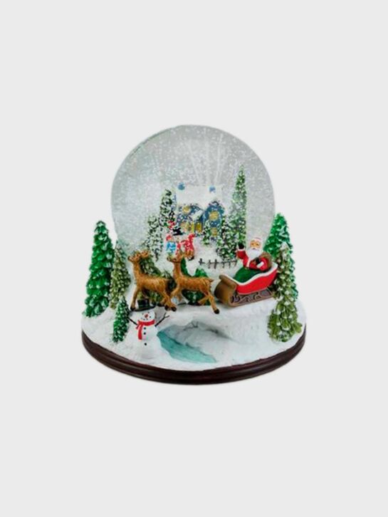 Снежный шар &quot;Зимний дом&quot; Musicboxworld , арт.  | Фото 1