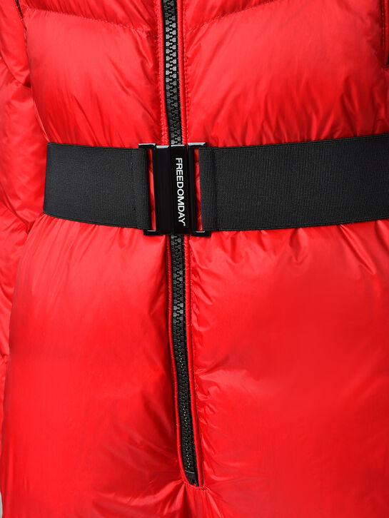 Комбинезон с меховой опушкой на капюшоне, красный Freedomday , арт.  | Фото 9