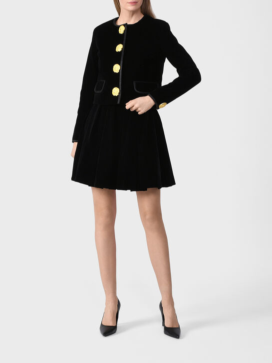 Бархатная юбка балон ALINE , арт.  | Фото 3