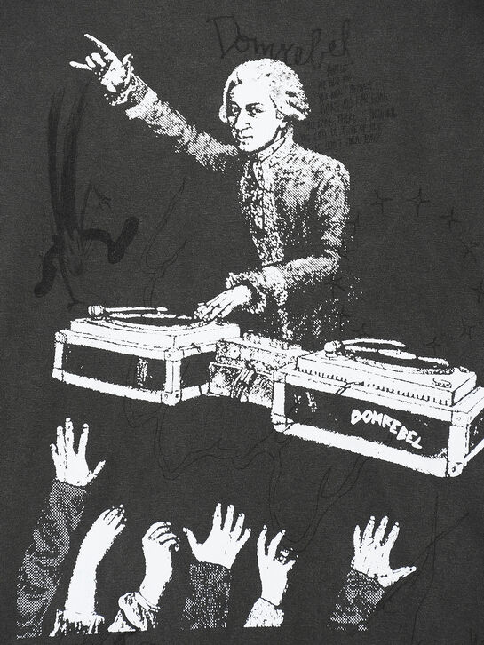 Футболка с принтом &quot;Моцарт-диджей&quot; Domrebel , арт.  | Фото 3