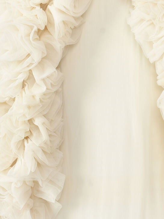 Платье с рукавами из объемных цветов Maison Ava , арт.  | Фото 5