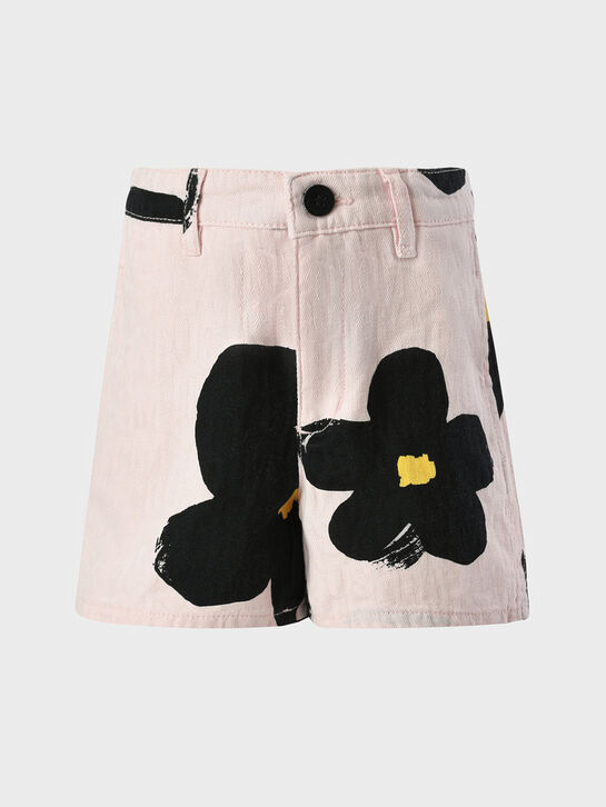 Шорты с принтом &quot;черный цветок&quot; Marc Jacobs , арт.  | Фото 1