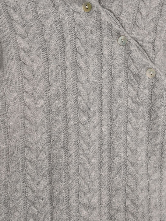 Комбинезон из кашемира, серый Oscar et Valentine , арт.  | Фото 3