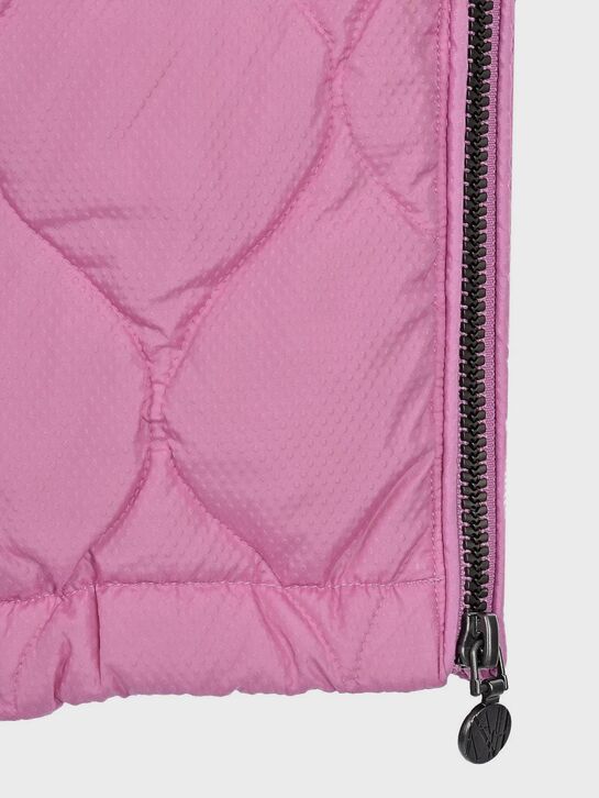 Стеганые черные брюки, розовые Naumi , арт.  | Фото 4