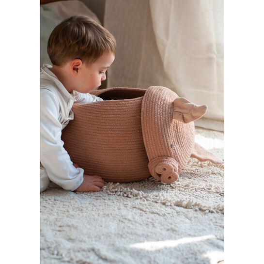 Корзина &quot;Свинка Пегги&quot;, 32х30 Lorena Canals , арт.  | Фото 6