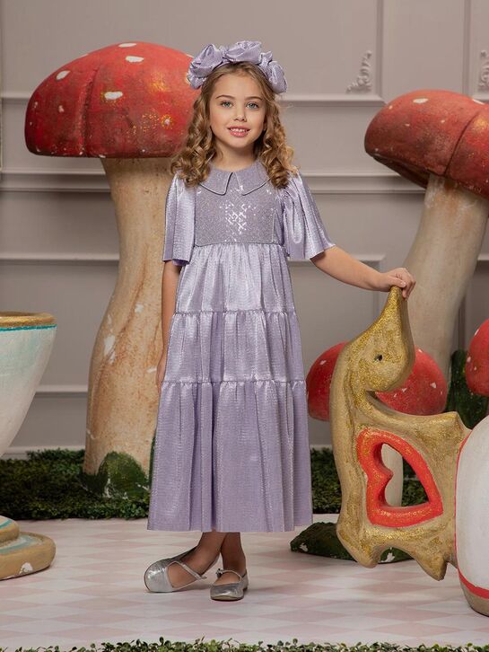 Платье с кружевной отделкой Eirene , арт.  | Фото 2