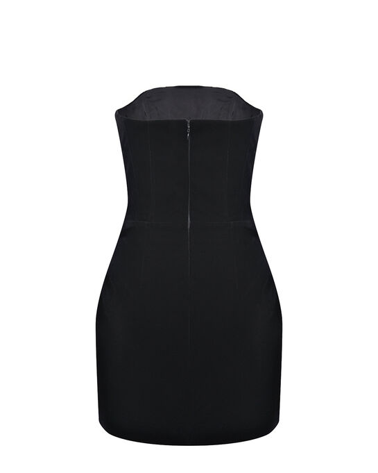 Бархатное платье мини с декоративными пуговицами ALINE , арт.  | Фото 6