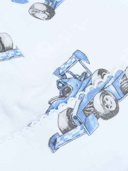 Шапка с принтом &quot;гоночные машины&quot; Lyda Baby , арт.  | Фото 3