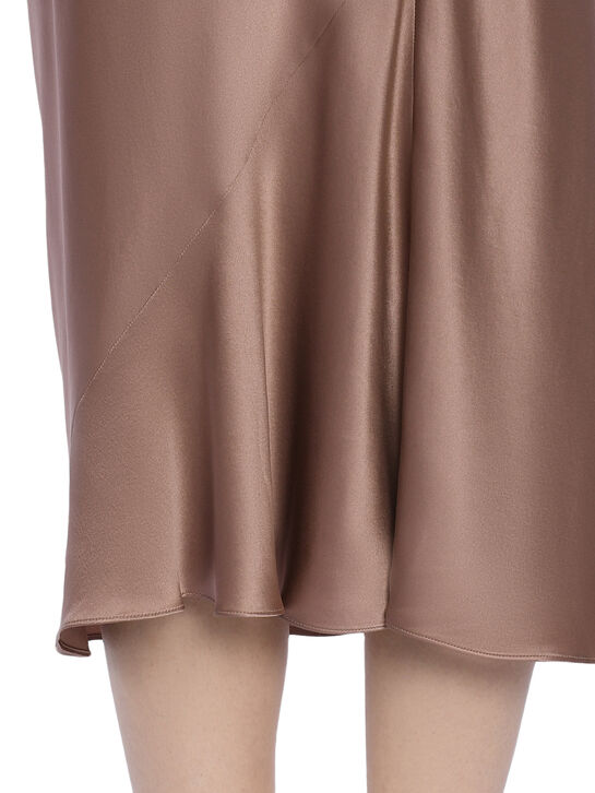 Юбка шелковая, бронзовая Dorothee Schumacher , арт.  | Фото 4