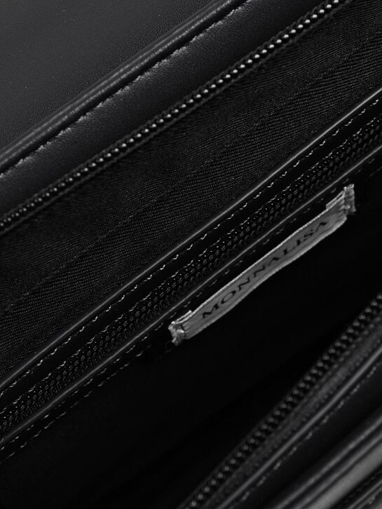 Портфель из эко-кожи, черный Monnalisa , арт.  | Фото 6