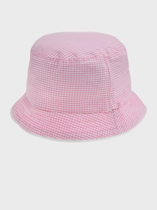 Панама в мелкую клетку, розовая Catya , арт.  | Фото 2