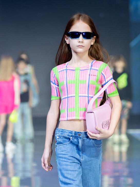 Топ в яркую клетку MARNI , арт.  | Фото 3