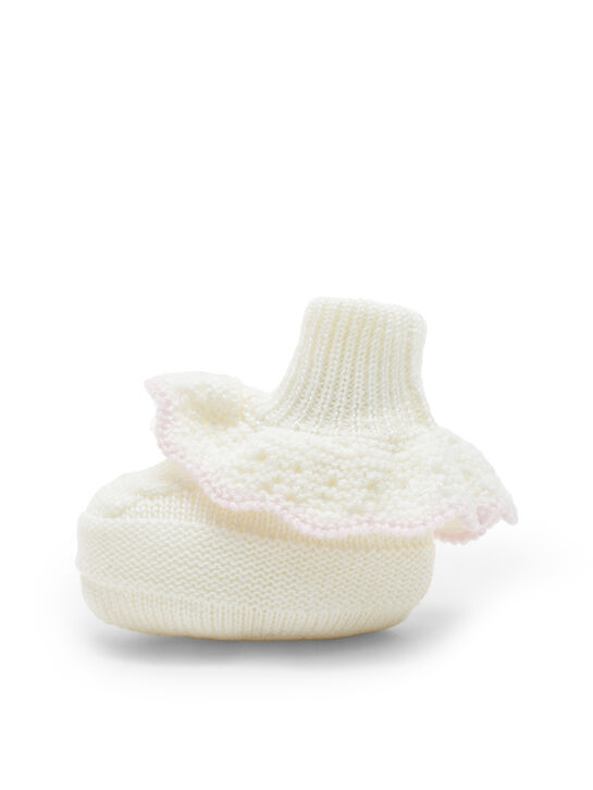 Пинетки с рюшами, белые Tomax , арт.  | Фото 1