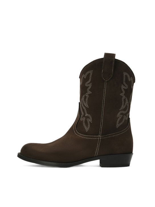 Сапоги с вышивкой, коричневые Gallucci , арт.  | Фото 1