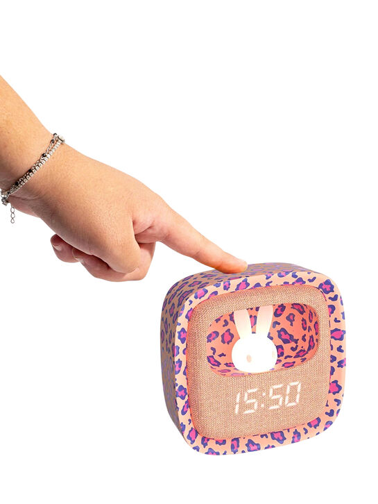 Светильник-часы Billy Clock Pink Leopard MOB , арт.  | Фото 4