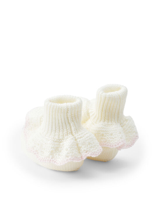 Пинетки с рюшами, белые Tomax , арт.  | Фото 3