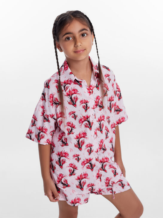 Комплект: рубашка и шорты, с принтом &quot;рыбки&quot; Dan Maralex , арт.  | Фото 3