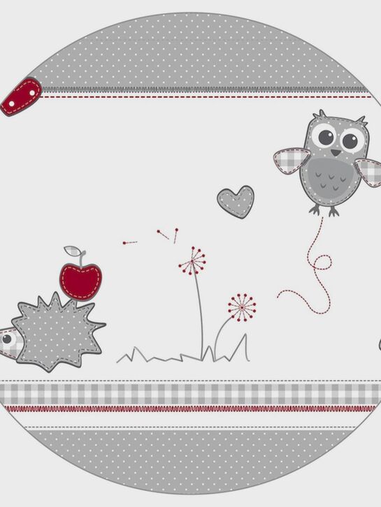 Манеж детский деревянный Roba шестиугольный с мягким бортиком Adam&Owl, белый  , арт.  | Фото 4