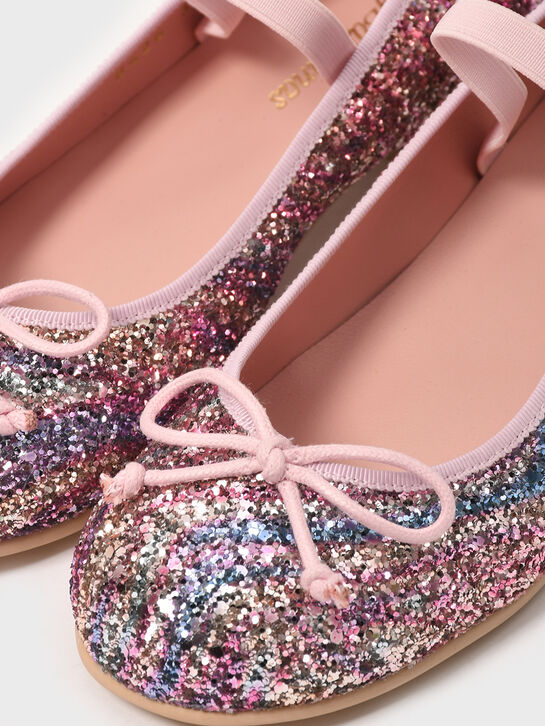 Туфли с разноцветным глиттером Pretty Ballerinas , арт.  | Фото 7