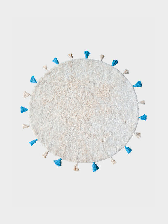 Хлопковый ковер Colorful White Blue 120х180 см Lillaland , арт.  | Фото 1