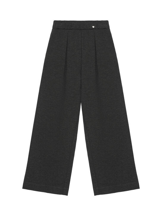 Брюки на резинке, серые Monnalisa , арт.  | Фото 1