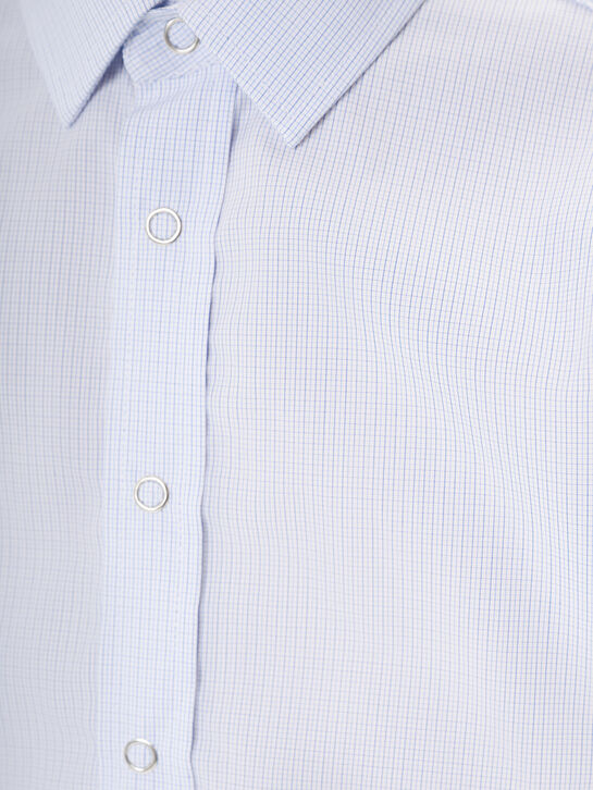 Рубашка в мелкую клетку KengLabel , арт.  | Фото 4