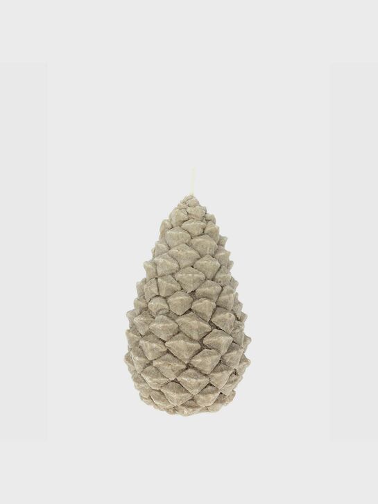 Свеча фигурная шишка бежевая средняя 250г Bougies La Francaise , арт.  | Фото 1