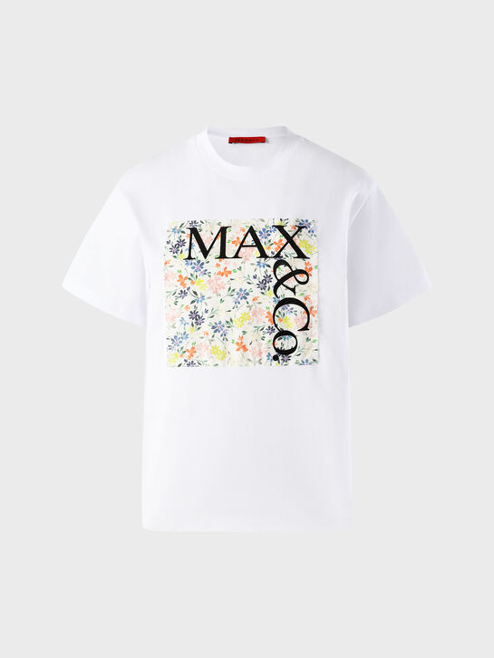 Футболка с цветочным принтом Max&Co , арт.  | Фото 1