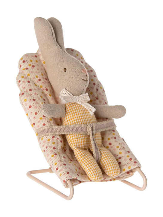 Игрушка Мой Кролик, желтый в клеточку Maileg , арт.  | Фото 3