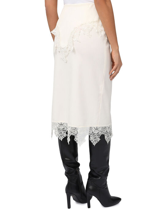 Юбка с кружевной отделкой Blumarine , арт.  | Фото 4