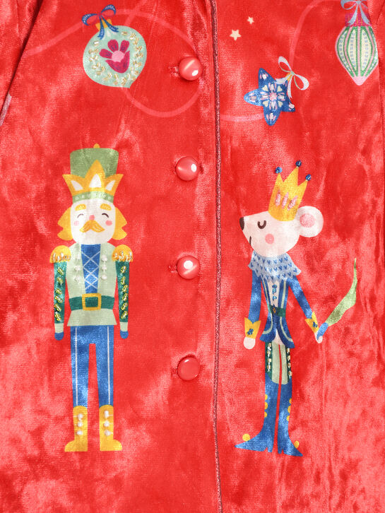 Пижама с принтом &quot;щелкунчик&quot;, красная Eirene , арт.  | Фото 6