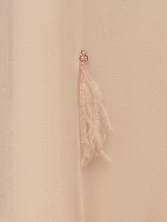 Юбка из шелковой органзы Dorothee Schumacher , арт.  | Фото 5