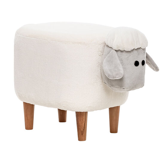 Пуф Lamb COMBI, Мех К-2 цвет №51-1/мех 39 цвет №273 Leset , арт.  | Фото 1